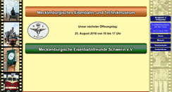 Desktop Screenshot of mef-schwerin.de